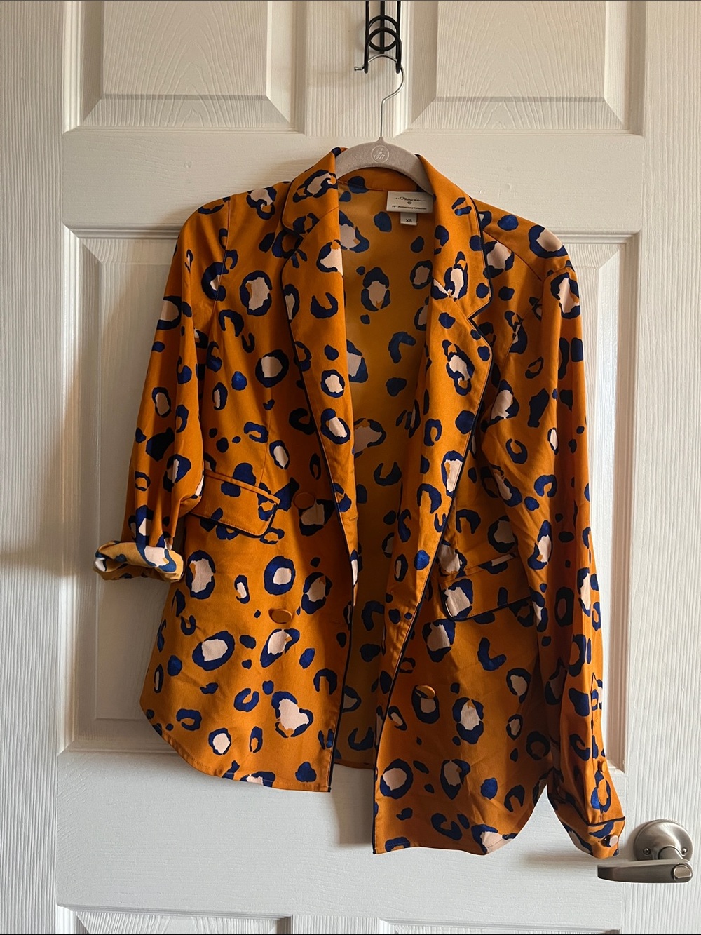 3.1 Phillip Lim for Target Mustard Yellow Leopard Print Blazer